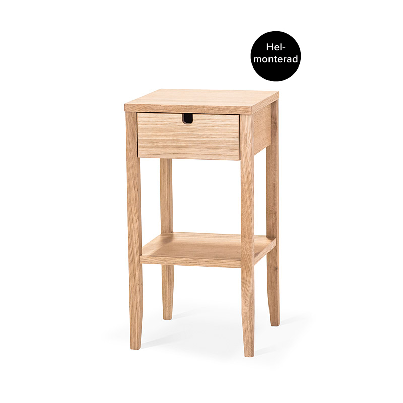 KLINTE sängbord ek